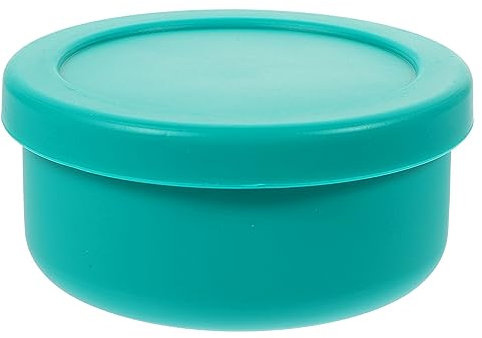 Zerodeko Silikon Gärbox für Pizzateig, 300ml mit Deckel, Wiederverwendbar
