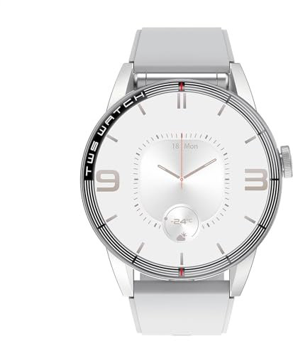 Pzuryhg Montre intelligente de fitness avec écouteurs, montre de sport, écouteurs sans fil intégrés, montre intelligente de course à pied, montre intelligente multifonction pour le cyclisme, la