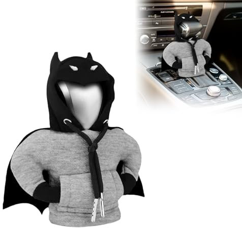 VARKAGE Auto Schalthebel Hoodie, Schaltknauf Abdeckung, Lustige Dekoratives für Auto, Staubdichter Schutz