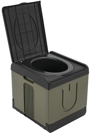 lajgeTJ Toilette Portable Toilette Seche Toilette Camping avec Couvercle Adulte Enfant Toilettes de Voiture Max 150 kg Pliables Pot de Voiture Pliant WC Camping pour Sorties, Pique-niques, Pêche