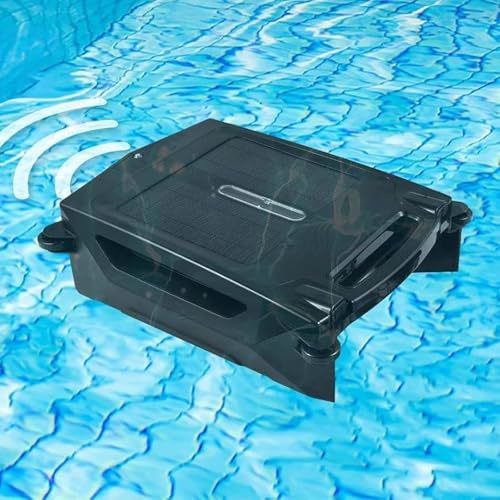 Limpiador De Piscinas RobóTico Solar Skimmer - Hasta 180 Minutos De AutonomíA, Modos De Limpieza Duales Inteligentes, Estacionamiento AutomáTico, Aspiradora InaláMbrica Para Piscinas Elevadas Y