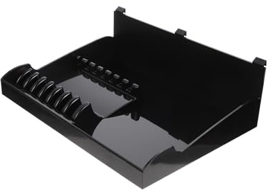 Veemoon Beauty Tool Box for Hair Salon Scissor Holder and Comb Holder Professional Hairdressing Tool Rack for Scissors and Combs