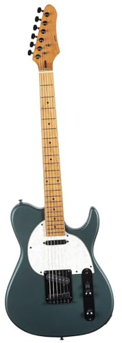 Elektrische Gitarre TL Humbucker Tonabnehmer Für E Gitarre Geeignet Für Anfänger Und Erwachsene Üben Des Spielens Langlebig(Type 4 Green)
