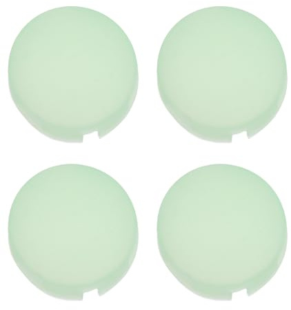 ABOOFAN 4pcs Silicone Doorbell Button Cap Replacement for Smart Peephole Doorbells Weatherproof and Responsive Touch Design for Repairs at Home in Climate