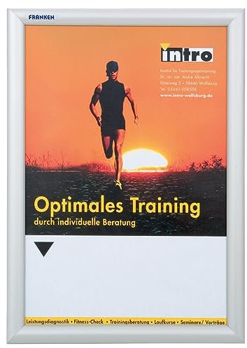 Franken BS1702 - Cornice a scatto in alluminio, ideale per esterni, 32,7 x 45 x 1,2 cm