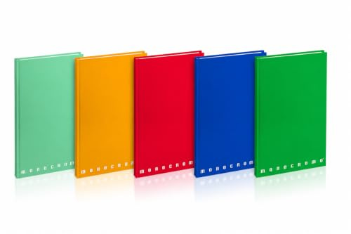 Pigna,5 pezzi Quaderno A5 copertina rigida Monocromo,4M