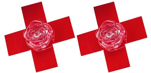 Crociata Rose Barrettes Per Femminile E Ragazze 2000 Punk Resina Clip Anime Side Forcella Tutte Le Decorazioni Per Capelli Corrispondenti 1/2pcs