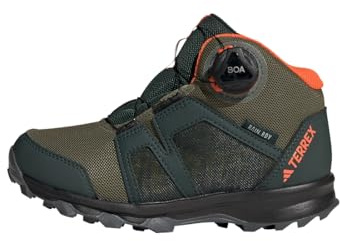 adidas Terrex Boa Mid R.pfoK, Sko-High Unisex barn, Shadow Green Pulse Olive Impact Orange, 39 1/3 EU