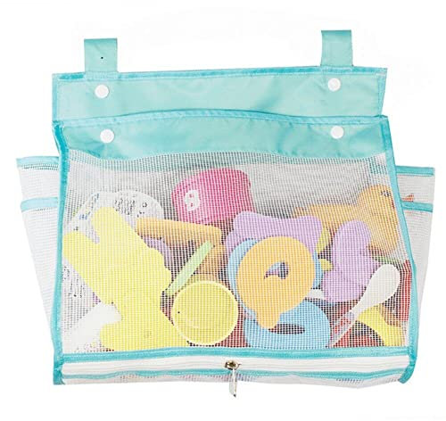 Hrippy Cartoon Baby Spielzeugspeicherbeutel Hangable Toy Organizer Mesh Multifunktional Kinder Badewanne Spielzeug Aufbewahrungsnetz Für Heimbadezimmer