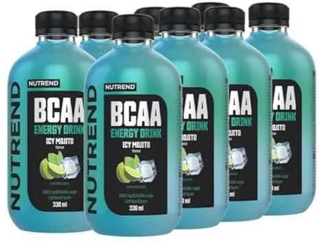Nutrend BCAA Energy Drink, Icy Mojito - 8 x 330 ml.