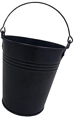 Toyvian Secchio per Grasso Barbecue Contenitore per Olio per Barbecue Secchio per Grasso da Facile da Pulire e Trasportare