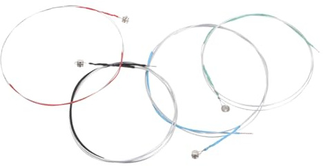 TOYANDONA 4stücke Teiliges Geigen-saiten-set für Musikinstrumente Reparatur Ersatzteile Zubehör für Geige Anfänger Übung Aufführung