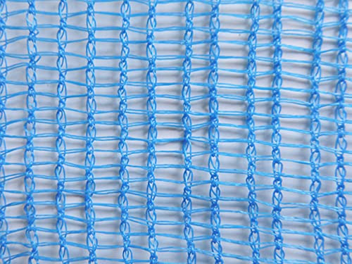 Red para andamio de 100 g/m² - Rectangular rígida - Reutilizable, Azul de 3 m x 20 m