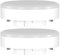 ledscom.de 2 ampoules LED GX53, blanc chaud (2700 K), 10,6 W, 1038lm, 115°, mates