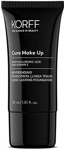 Korff Fondotinta Crema, Effetto Matt, Lunga Tenuta, Copertura Media - Alta, Formula Anti-età Idratante con acido ialuronico 02