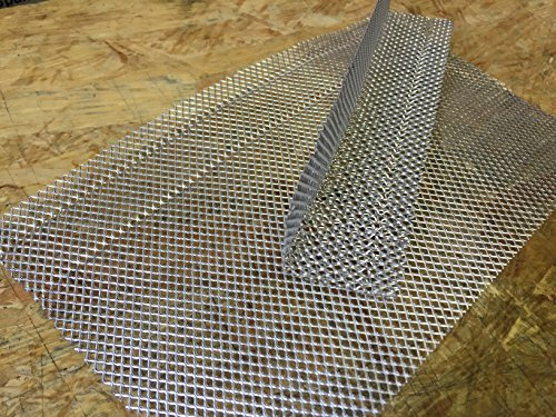ALU Insektenschutzgitter Vogelschutzgitter Multiband 110mm (80-30) x 10m