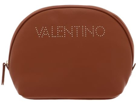 VALENTINO Pie Re Soft Cosmetic Case Cuoio