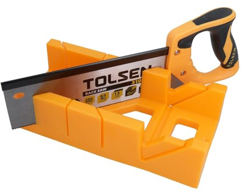 Boîte à onglets avec scie tenon arrière 300 mm Lame de coupe rapide 13TPI