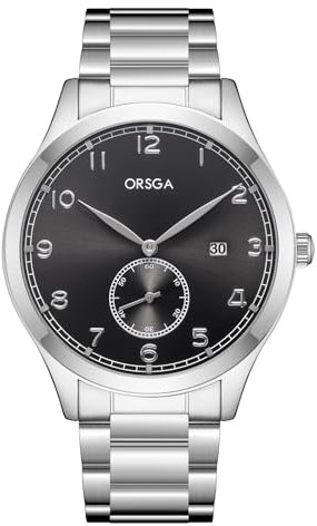 CIVO Herren Uhr Edelstahl Armbanduhr: Analog Herrenuhr - Silber Quarz Männer Uhren