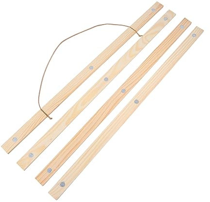 CORHAD Holzmagnet Poster Rahmen Magnetische Posteraufhänger Aus Holz Mit Starken Magneten Für Poster Drucke Stoffe