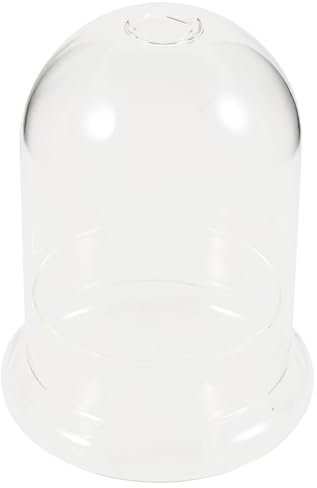 Cabilock Glass Bottle -landscape Terrarium Clear Cloche Dome for Flower Plant Display for Home Decor Water-saving Design