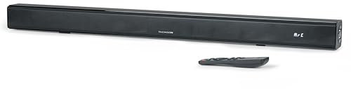 Thomson SB180BT Soundbar - 120W Potenza Musicale Totale - Bluetooth 5.3 - Ingresso Ottico & AUX - Riproduzione USB - Display Digitale - Montaggio a Parete - Telecomando - Regolazione Alti & Bassi