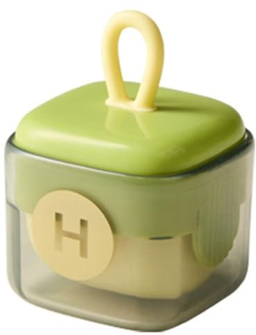 Qeortohers Mini brosse anti-peluches multifonction réutilisable pour vêtements, outils de poussière, lavable, rouleau de voyage en peluche verte