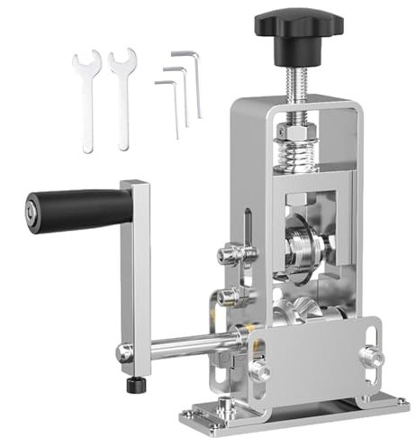 Máquina peladora de cables, pelador de alambre de cobre alimentado por taladro, herramienta portátil de reciclaje de alambre resistente, pelacables con manivela de mano para desmontar equipos de