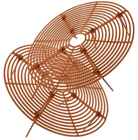 Hemobllo 2 Pezzi Protezione per Vasi da Fioriera in Rete Copri di Sporco e Antigatto Copertura Protettiva per Piante da Tagliabile e Facile da Adattare Colore caffè