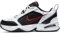 Nike Herren Air Monarch Iv Fitnessschuhe, White Black Varsity Red, 48.5 EU
