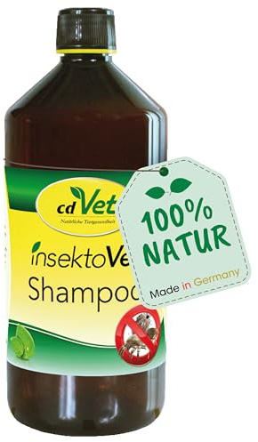 cdVet insektoVet Shampoo schützender Repellent Insektenschutz für Hund und Katze – effektive und wohlriechende Fellpflege