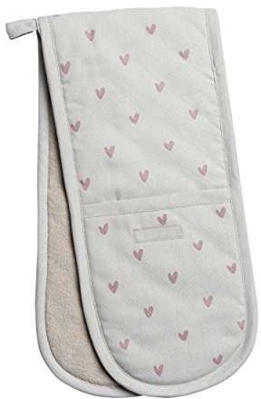 Sophie Allport - Hearts Double Oven Gloves, Heat Resistant, Thermal Layer, Kitchen Accessories