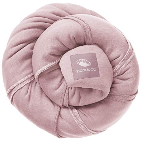 manduca Sling - Fasciatoio Neonato - Marsupio Elastico e per neonati dalla nascita fino a 15 kg - Puro cotone biologico - Certificato GOTS, Nougat