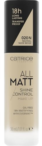 Catrice All Matt Shine Control Make Up 020 N Neutral Nude Beige