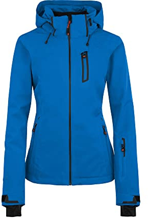 Bergson Nice Light | Damen Skijacke & Outdoorjacke - Sportliche Damen Skijacke & Outdoorjacke mit Supra-Tex 20.000 Membran, Normal-/Kurz-/Langgrößen, 100% wasserdicht (20.000 mm Wassersäule) & versch