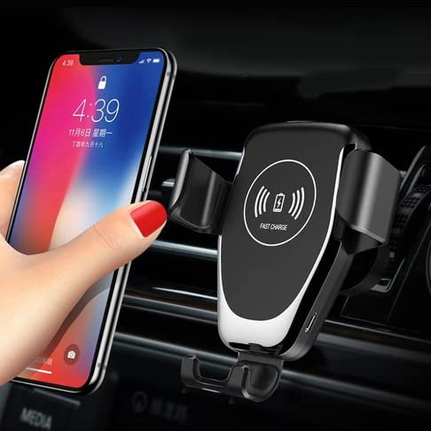 Top CHARGEUR Cargador Inalámbrico de Coche 10W Reemplazo Recambio Samsung S10 / S10+ / S9+ / S8+ / S7 / S7 Edge S6 S6 Edge Note 9 Note 8 Note 5 iPhone X 8Plus 8 Nexus 4/5/ 5/6 Dispositivos Qi
