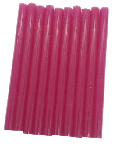 Klebepistolen-Sticks, Heißklebepistolen-Sticks, Klebepistolen-Sticks, 10 Stück, 7 x 100 mm, rosarot, bunt, Heißklebe-Klebestifte, Vintage-Siegelwachs, Umschlag, Einladungsstempel, Sicherheitsverpackun