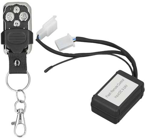 Contrôleur Clignotant Stroboscopique ABS 3 Contacts Module de Sécurité pour Voiture Camion SUV Clignotant LED Haute Visibilité Nuit Pluie Route