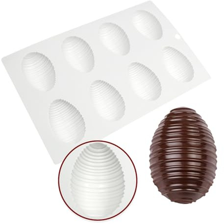 Silikonbackform 2 Stück Kuchenformen Diy Ostern Schokolade Silikonform Backzubehör, Weiß