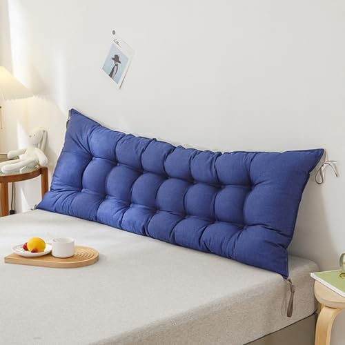 E,200x50cm, Cojín De Lectura Almohada Lumbar Almohadón De Color Sólido para Cama Sofá Y Dormitorio Suave Tatami Dormitorio Reposacabezas De Cama Cojín De Respaldo De Lectura