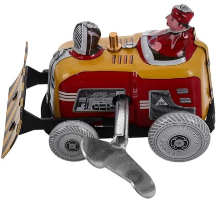 KOMBIUDA Retro-aufziehschneepflug-LKW Uhrwerk-Spielzeug Für Kinder Für Fotoshootings Und Heimdekoration Realistisches Modell Für Geburtstagsgeschenke Und Party-Accessoires