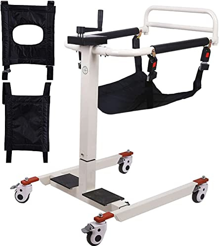 Silla de traslado de pacientes con ruedas de transporte portátil para el hogar, elevador para el hogar, ducha de transporte portátil, ruedas de transporte portátil para el baño con cojín sua