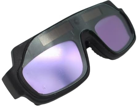 Njidher Gafas De Soldadura Auto Oscurecibles | Gafas Antichoque | Gafas Autooscurecibles Visión Real Para Soldadura Construcción Carpintería Jardinería Corte Plasma