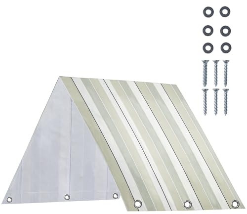 Replacement Awning For Swing Set - 43x90 Inch Swing Tarpaulin, Outdoor Sun Shade | Universal Pergola Gazebo Accessories, Rugged Sun Shade For Patio, Garden, Garden Shed