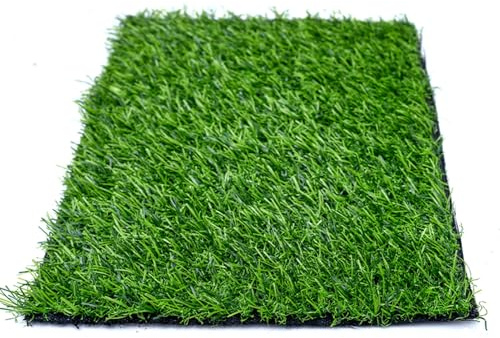 MYJIO Rasenteppich Outdoor Flauschig, Dicht und Weich Grasteppich Kunstrasen für Den Innen und Außenbereich (1.5x7m/4.92x22.96ft)