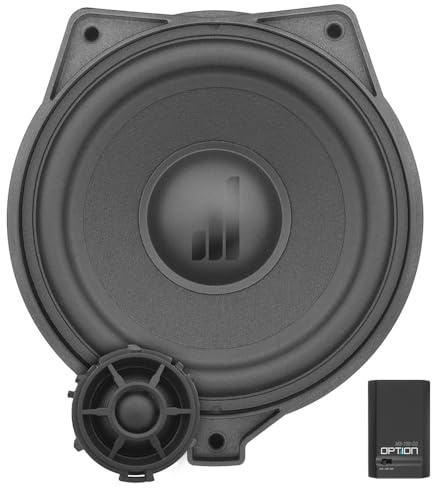 Option Enceinte centrale compatible avec Mercedes Classe E (W213/S213/C238/A238) - Avec tweeter à dôme en tissu de 25 mm - Compatible uniquement avec un amplificateur DSP supplémentaire