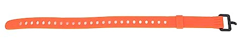 petjoyful Reliable Tension Straps with Buckle Rubber and Stainless Steel Quick Unbundling Tension Straps for Luggage (Orange)