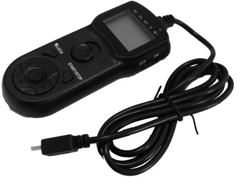 vhbw Télécommande filaire déclencheur à distance contrôle à distance pour appareil photo Fuji Fujifilm S5 Pro, S3 Pro comme MC-30.