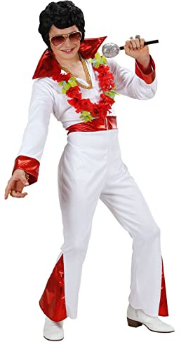 WIDMANN MILANO PARTY FASHION – Barndräkt King of Rock, 50-talet, rockstjärna, karnevaldräkt, karneval
