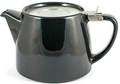Forlife FST-400-BLK Stump Théière en céramique Noir 400 ml